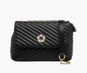 Adore Sam Quilted Crossbody Bag with Chain Strap