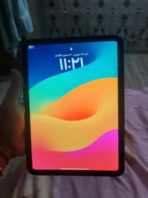لبيع ايباد عشره نضيف جدن لون ازرك مييز
