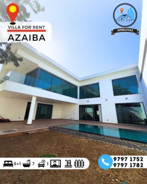 AZAIBA LUXURIOUSLY FURNISHED 5+1 BR COMPOUND VILLA WITH PRIVATE POOL