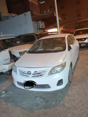 2013 Toyota Corolla LE Coupe - White Diesel Vehicle with LED Lights and Air Conditioning