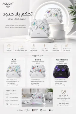 AOLION- RGB Gaming Controller