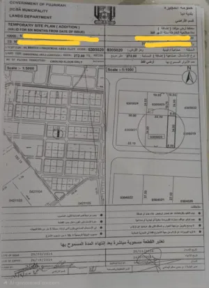 حوطة للبيع أو للإيجار فيها مكتب ومظله وعلى شارع قار