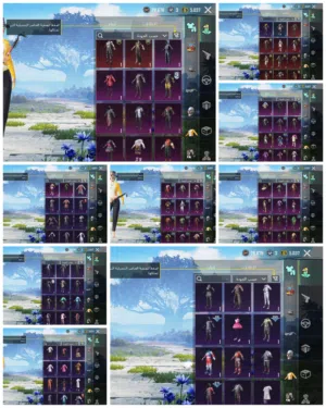 حساب ببجي للبيع بسعر 22دينار