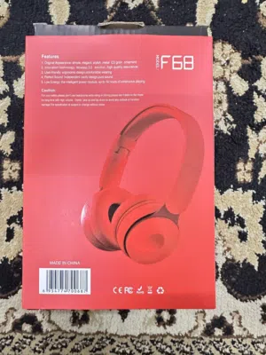 F68 wireless headphones