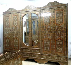 غرفه نوم ملكية موزاييك وصدف
