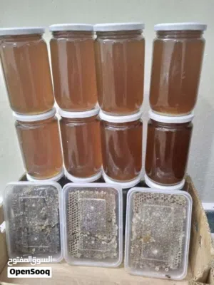 عسل من مناحل طبيعية ٪100 بافضل جودة وطعم  1-يعطي إحساس بالراحة والدفا 2-يرفع النشاط بسرعة  طبيعي 100
