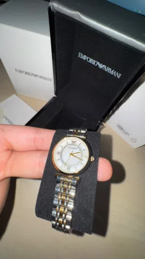 Emporio Armani Gianni T-Bar (ORIGINA) watch WITH FULL SET