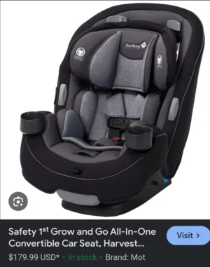 safety 1st used carseat