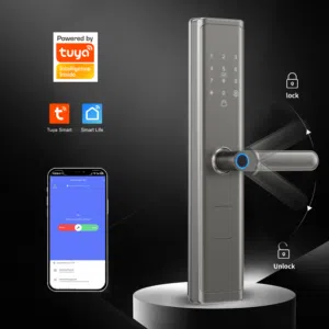 Tuya Smart WiFi Door Lock . with installationكالون ذكى مع التركيب