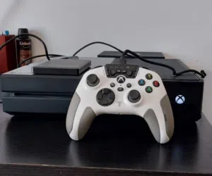 Xbox one all black with turtle beach controller