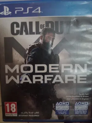 دسكة call of duty modern warfare للبيع السعر قابل لنقاش قليلا