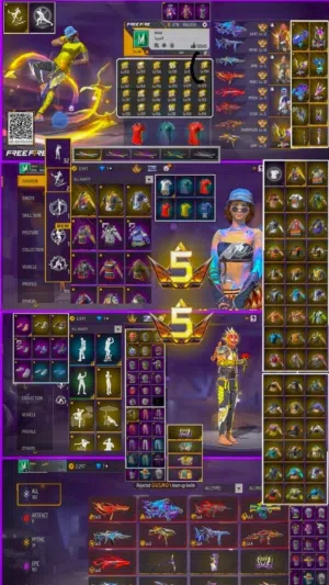 حساب فري فاير free fire