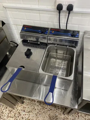 BERJAYA Electric Double Bowl Deep Fryer