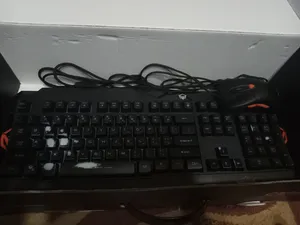 meetion gaming mouse and keyboard. ماوس و كيبورد جيمينج