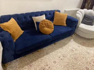 طقم كنب 7 مقاعد مستعمل نظيف