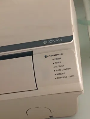 يمكنك نشر الإعلان بهذا النص: الكتابة مكيف باناسونيك 1 طن للبيع – Panasonic ECONAVI nanoe-G مكيف بانا
