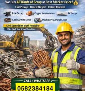 Saudia Scrop buyer 