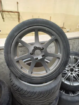 جنط مع اطارات bmw مقاس 18 بسعر مميز