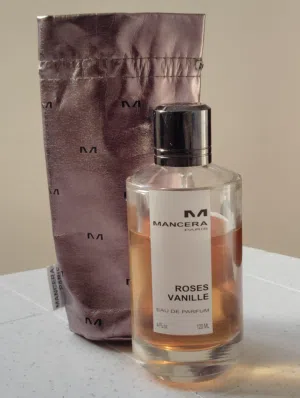 Original Mancera Roses Vanille EDP – 120ml Bottle (~70ml Left)