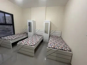 Ladies Bedspace is available for rent in سكن بنات للإيجار في الجرف 3 Ajman near china mall