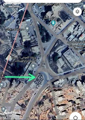 محل للبيع غريان تغسات مؤجر يدخل في ايجار شهري في شارع التلاجات