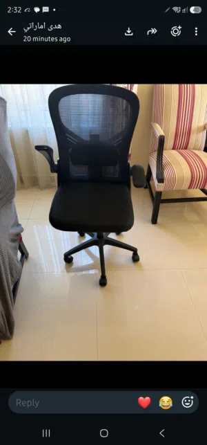 كرسي مكتب غير مستعمل جديد