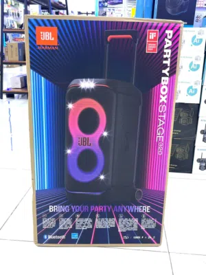 JBL Partybox 320, Portable Bluetooth 240W Party Speaker, AI Sound Boost,