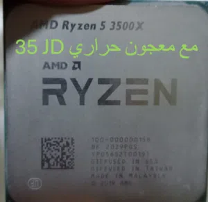 Ryzen 5 3500X مع معجون حراري