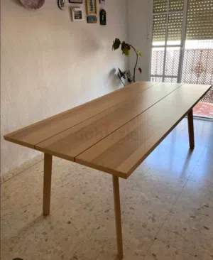 Stylish and Modern Wooden Dining Table for Sale!