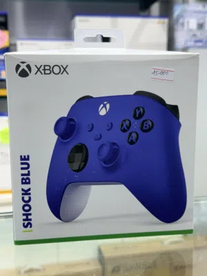 Xbox Wireless Controller – Shock Blue يد إكس بوكس لاسلكية جديدة كلياً – لون أزرق