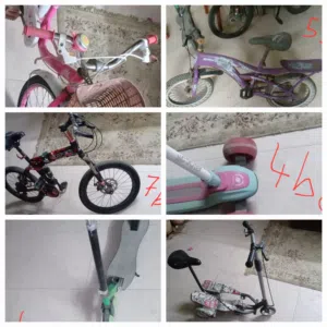 bicycles and scooters for girls