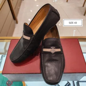 Bally Men’s Loafers, likely from their iconic driving shoe or formal loafer collections.