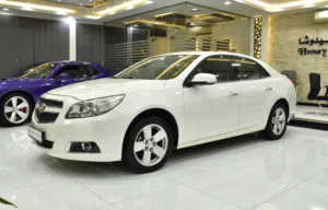 Chevrolet Malibu LT ( 2016 Model ) in White Color GCC Specs