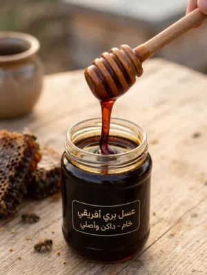 عسل بري افريقي خام