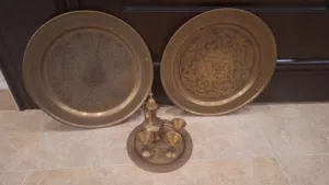 طقم نحاسيات..