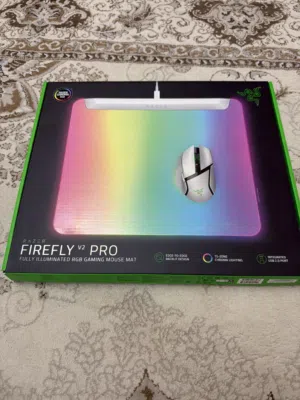 Gaming Glass Mouse Pad – Like New – Used Once – Smooth Glide