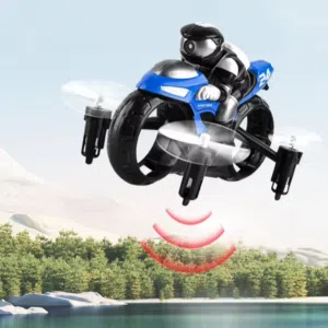 طياره درون دراجة نارية طائرة تعمل بجهاز تحكم عن بعد  "Canopus Mini RC Flying Motorcycle