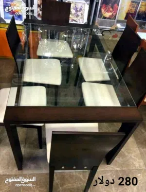 طاولات طعام ست كراسي