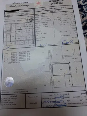 Residential Land for Sale in Muscat Bosher