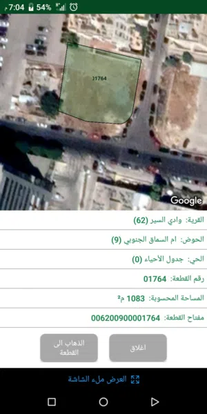 أرض مميزة للايجار