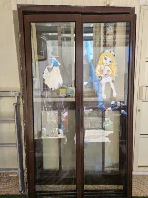 للبيع باب المينيوم - Aluminum Door for Sale