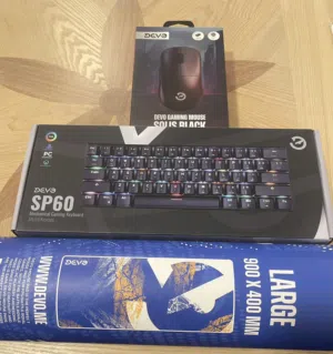 mouse-keyboard-mouse pad