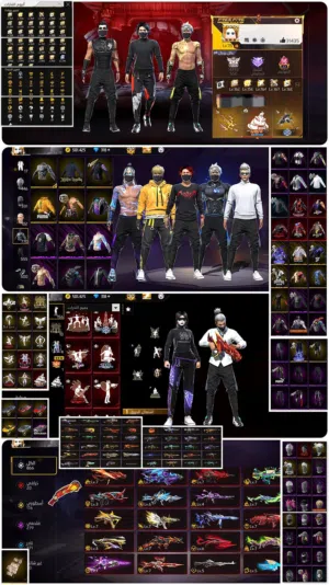 Free Fire Accounts and Characters for Sale in Casablanca