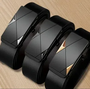 أحزمة رجالية - جلد صناعي جودة عالية  ( توصيل مجاني لجميع المناطق )