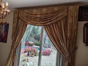 curtain silk.