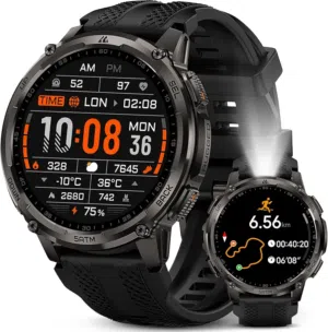 ساعة kospet tank t4 smartwatch ساعة تتحمل للظروف الصعبه وراقيه بمواصفات عاليه