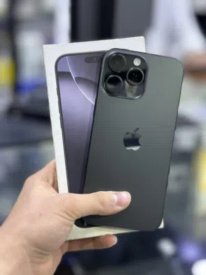 iPhone 16 Pro max 256GB  Battery 94% شرق اوسط مدخل خط معاه الكرتونه