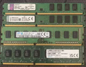 رام كمبيوتر عدد 4 حبات 8+4+4+4 DDR3