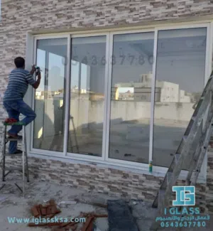 غني واجهات المونيوم أبواب ونوافد