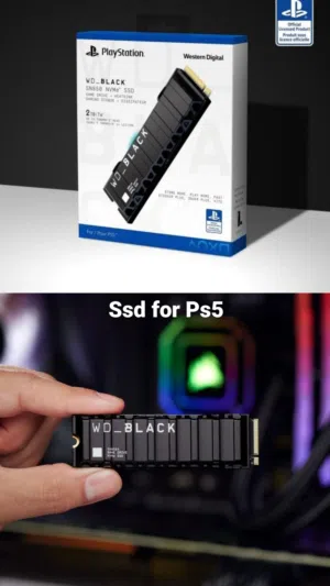 Ps5 Ssd 1TB,2TB Wdblack Official in Stock